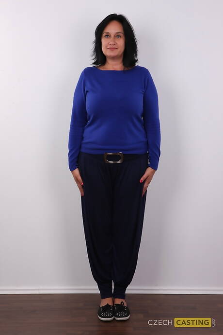 Czech Casting  are proud to present you with a free pics featuring Alena unveiling hot form